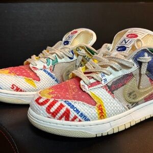 Nike Dunk Low "City Market" 🍎 Size 9.5